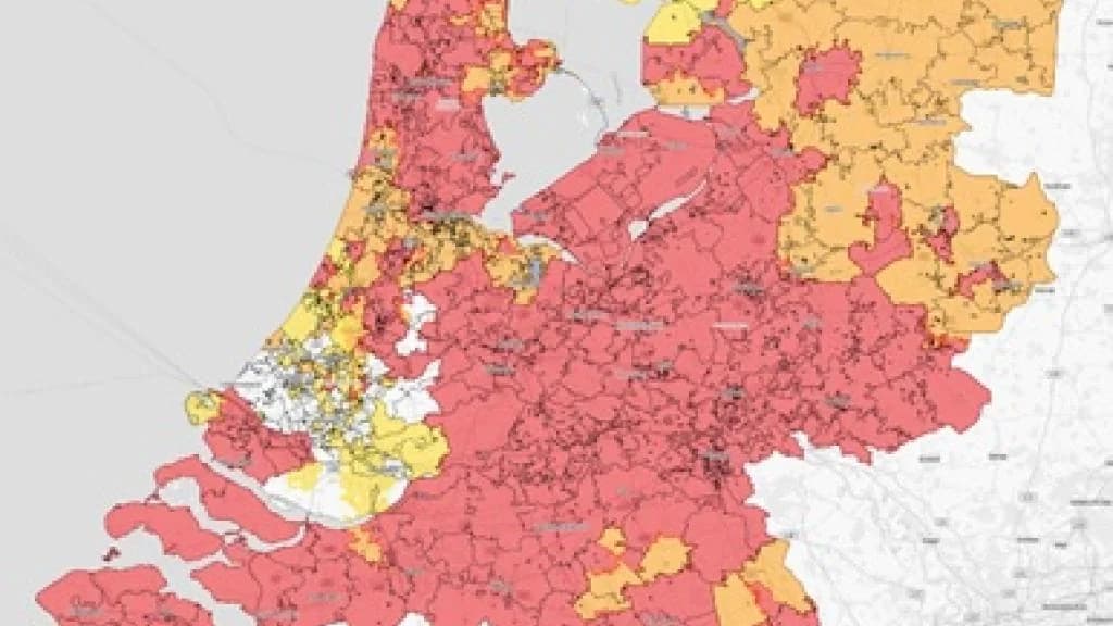 Capaciteitskaart Netbeheer Nederland